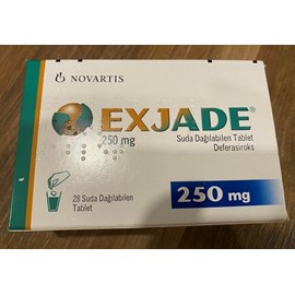 Exjade 250mg hộp 28 viên  