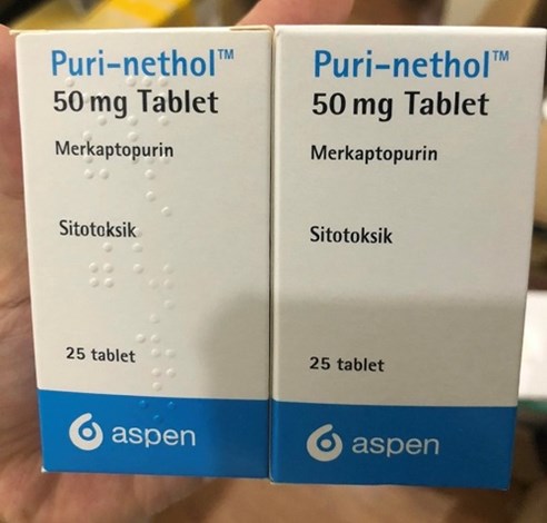 Puri- nethol 50mg hộp 25 viên 