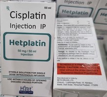 Hetplatin 50mg/50ml hộp 1 lọ 