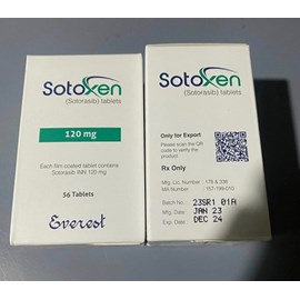 Sotoxen 120mg hộp 56 viên