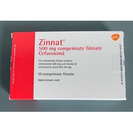 Zinnat 500mg hộp 10 viên