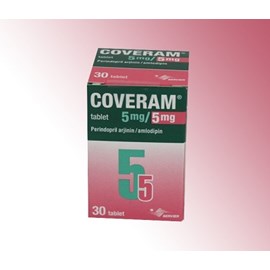 Coveram 5 mg + 5 mg 30 viên