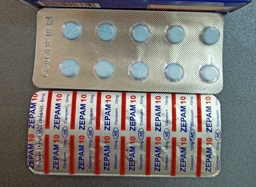 Zepam 10mg hộp 100 viên   