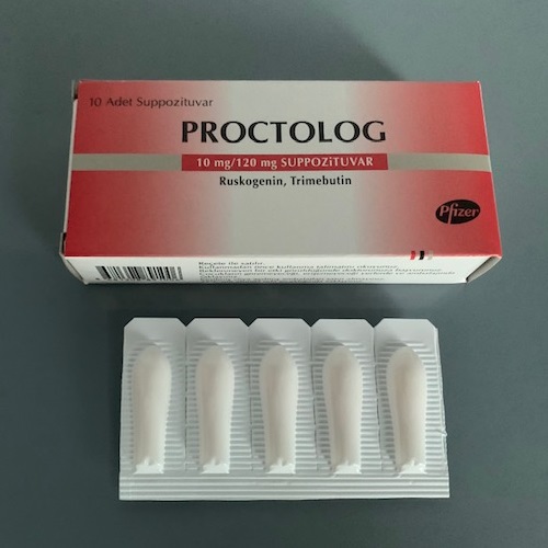 Proctolog 10mg/120mg 10 viên 