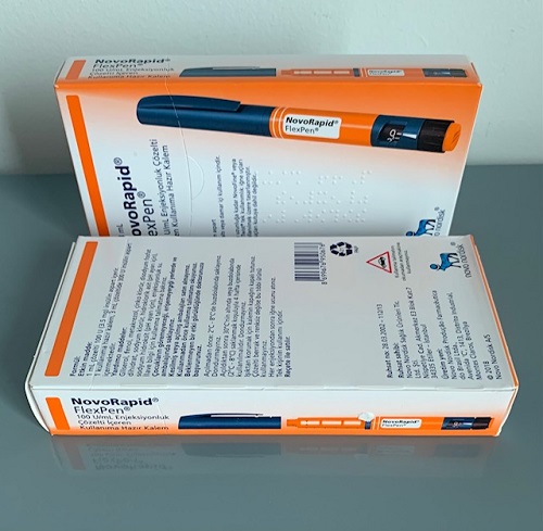 NovoRapid FlexPen 100U/ml hộp 5 bút 