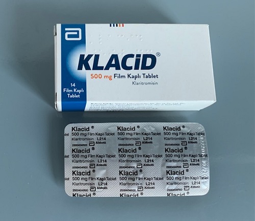 Klacid 500mg hộp 14 viên  