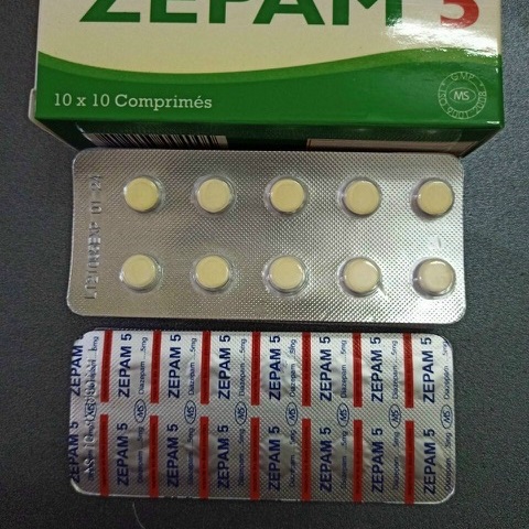 Zepam 5mg hộp 100 viên   