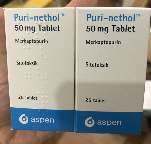 Puri- nethol 50mg hộp 25 viên 