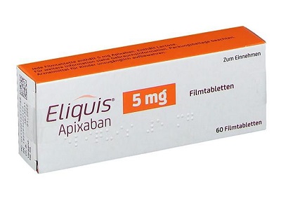 Eliquis 2,5mg 56 viên 