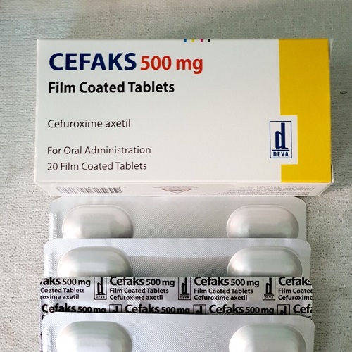 Cefaks 500mg hộp 20 viên 